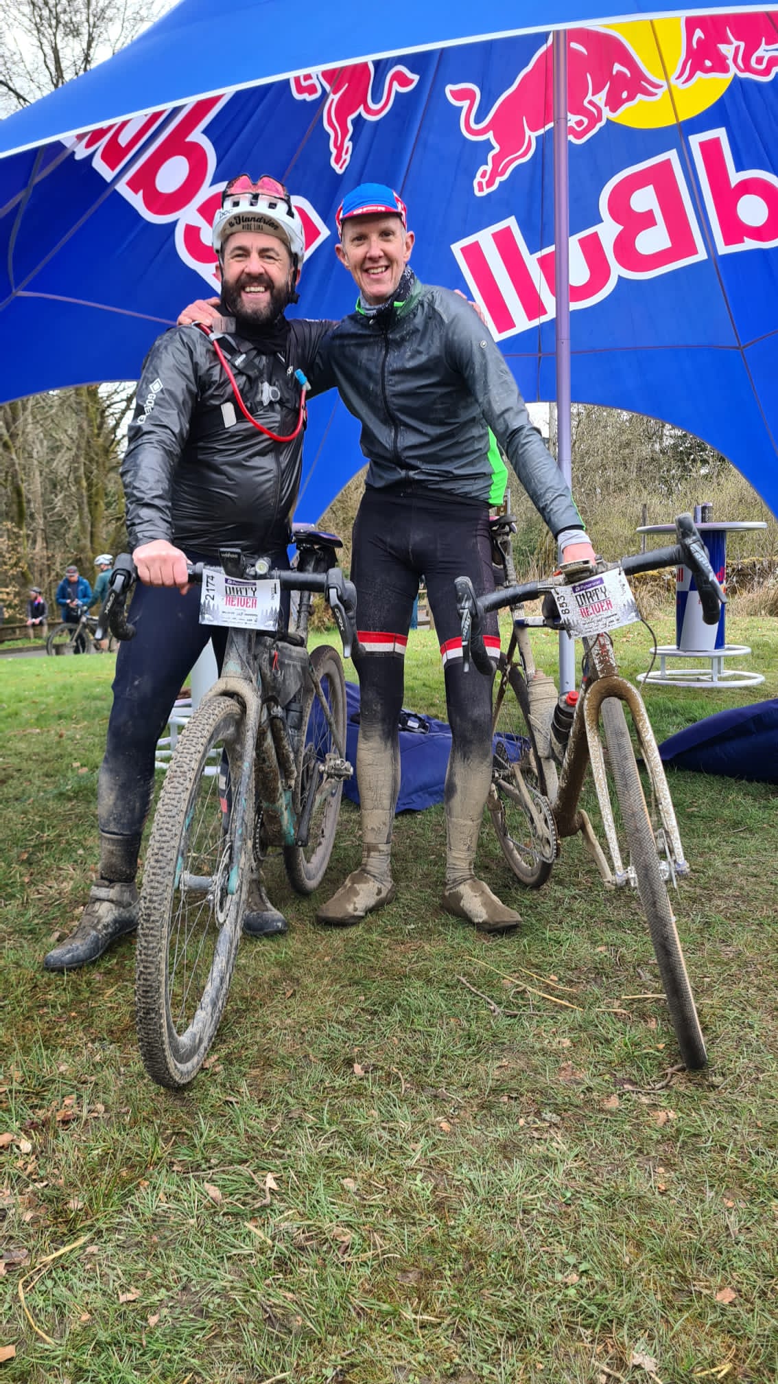 Andy Owen alongside Josh Reid