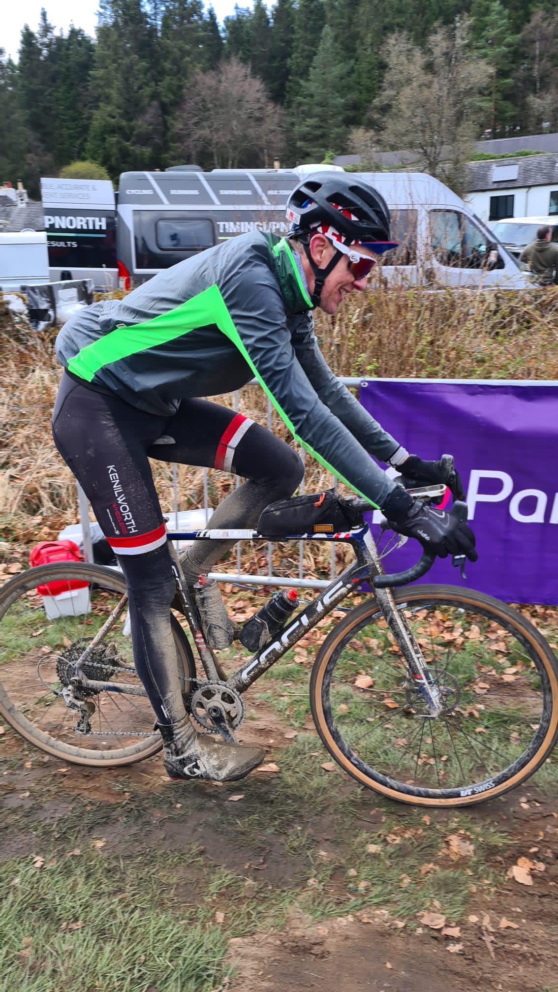 Andy Owen during the Dirty Reiver gravel ride 2023
